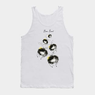 Be Free - Flying Away Bumble Bees Tank Top